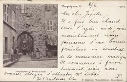 CPA Draguignan Var 83 Porte D'Italie 8 6 1901 YT Sage 103 CAD Draguignan Var 1901 - Draguignan