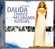 RARE CD DALIDA - 2002 - CHANTE LES GRANDS AUTEURS, GAINSBOURG, PIAF, BREL, SARDOU, ECT....- ETAT NEUF-LIVRAISON GRATUITE - Compilations