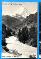 NY013, Zermatt, Cervin, Matterhorn, La Viège, Vispbach, 11150, Phototypie, Non Circulée - Viège