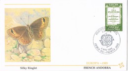 35833. Carta F.D.C.  ANDORRA Francesa 1985. Stamp Musik, Opera, Musica. Tema EUROPA - Brieven En Documenten