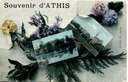 N°3902 T -cpa Souvenir D'Athis -multivues- - Athis De L'Orne