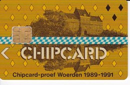 Trail Used Bank Chip Card,from Nov 1st,1989 To May 1st,1992,chip Tiny Dented - Otros & Sin Clasificación
