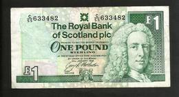 SCOTLAND - THE ROYAL BANK Of SCOTLAND - 1 POUND (1996) - 1 Pound
