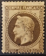 FRANCE 1867 - Canceled - YT 30 - 30c - 1863-1870 Napoléon III Lauré