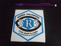 Autocollant - TV - FR3 NORD PICARDIE - RADIO FM - Stickers