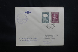 BELGIQUE - Enveloppe De Bruxelles Pour Khartoum En 1956 Par 1er Vol Amsterdam / Khartoum - L 54210 - Brieven En Documenten