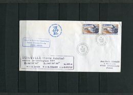 Pli Polaire  D' Urville  Station Seismologique 24/2/82 - Storia Postale