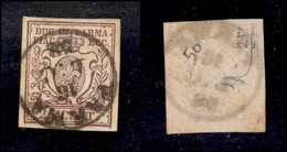 ANTICHI STATI ITALIANI - PARMA - 1857 - 25 Cent (10) - Usato (500) - Other & Unclassified