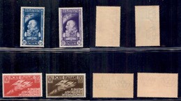 REGNO - POSTA ORDINARIA - 1935 - Salone Aeronautico (384/387) - Serie Completa - Gomma Integra (1500) - Other & Unclassified