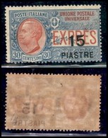 LEVANTE - COSTANTINOPOLI - 1922 - 15 Piastre Su 30 Cent (2) - Gomma Originale (700) - Sonstige & Ohne Zuordnung