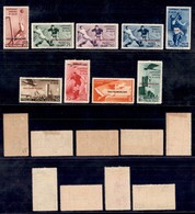 COLONIE - EGEO - EMISSIONI GENERALI - 1934 - Calcio (75/79 + Aerea 34/37) - Emissione Completa - Gomma Originale (1.040) - Altri & Non Classificati