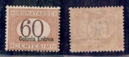 COLONIE - ERITREA - 1926 - 60 Cent (25) - Gomma Integra (500) - Altri & Non Classificati