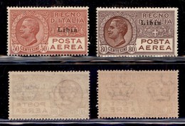 COLONIE - LIBIA - 1928/1929 - Posta Aerea (1/2) - Serie Completa - Gomma Integra (350) - Altri & Non Classificati