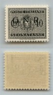 RSI - G.N.R. VERONA - Segnatasse - 1944 - Errore Di Colore - 40 Cent (52A) - Gomma Integra - Cert. AG (1.300) - Altri & Non Classificati