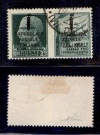 RSI - PROVVISORI - Propaganda Di Guerra - 1944 - Firenze - 25 Cent Esercito (38) Usato - Oliva (350) - Altri & Non Classificati