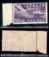 TRIESTE - AMG FTT - 1954 - 50 Lire (22A) Con Soprastampa Diversa - Gomma Integra (500) - Otros & Sin Clasificación