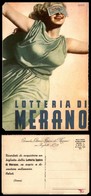 CARTOLINE - PUBBLICITARIE - Lotteria Di Merano - Singola - Illustratore Boccasile - Angoli Tagliati - Nuova FG - Sonstige & Ohne Zuordnung