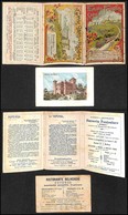 CARTOLINE - PUBBLICITARIE - 1898 - Ferrovia Funicolare Di Superga - Libretto Descrittivo Illustrato Con Orari E Costi -  - Other & Unclassified