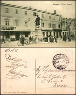 CARTOLINE - PAESAGGISTICHE - Cormons (Gorizia) - Piazza Cumano - Animata - Viaggiata Posta Militare 7.11.1915 - Sonstige & Ohne Zuordnung