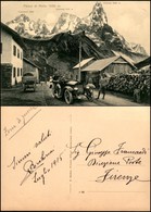 CARTOLINE - PAESAGGISTICHE - Passo Del Rolle (Trento) - Animata Con Automobile - Scritta Non Viaggiata Luglio 1915 Zona  - Altri & Non Classificati