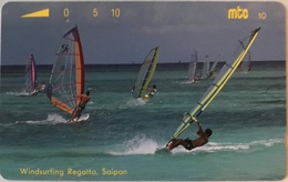 MICRONESIE  -  Phonecard  - " Tamura " - Regatta -  Mtc 10 - Micronesia