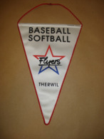 FLYERS THERWIL BASEBALL SOFTBALL - PENNANT – FLAG - BANNER - SWITZWERLAND - Abbigliamento, Souvenirs & Varie