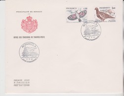 MONAO, 1er Jour, Parc National Du Mercantour, 2 Timbres - Covers & Documents