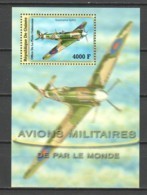 Guinee 2002 Mi Block 725 MNH MILITARY AIRCRAFT - SPITFIRE - Aerei