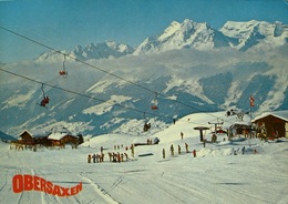 OBERSAXEN Sesselbahn Bergrestaurant Kartitscha - Obersaxen