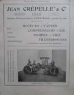 MACHINE COMPOUND à Soupapes Et Crepelle à Lille - Page De 1925 Catalogue Sciences & Tech. (Dims. Standard 22 X 30 Cm) - Autres Appareils