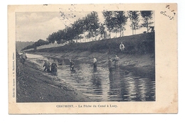 CPA Chaumont - La Pêche Du Canal à Luzy - Chaumont