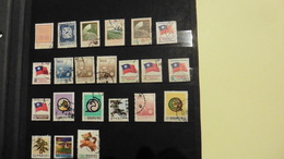 Asie > Chine > Formose : 22 Timbres Oblitérés - Collections, Lots & Séries