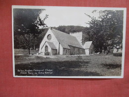 RPPC Helen Hughes Memorial Chapel  Silver Bay On Lake George  NY >   Ref 3902 - Lake George