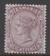 Australia-Tasmania SG 158 1878 8d Purple Brown,mint Hinged,perf 14 - Nuovi