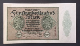 Reichsbanknote 500.000 Mark 1923 Bankfrisch Kassenfrisch ** Mint - 500.000 Mark