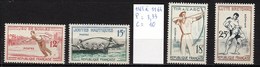 Timbre De France N° 1161 à 1164 Neuf ** état Excellent - Unused Stamps