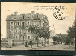CPA - DINARD - Boulevard De L'Ecluse - L'Hôtel Des Terrasses, Animé - Dinard