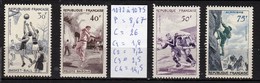 Timbres De France  Neufs ** état Excellent N° 1072 à 1075 Sports Divers COTE DE 25 EUROS - Ungebraucht