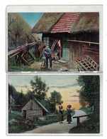 DC97 - D.T.C.L. Serie 287 Landwirtschaft Bauernhaus Gutach Und Hornberg, 2 Karten - Farms