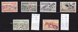 Timbres De France N° 960 à 965 Série Complète, Neufs** Parfait état, Belle Cote,de 90 Euros Y Et T - Unused Stamps