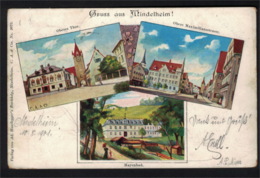 DF1202 - MINDELHEIM - MULTI VIEW POSTCARD - Mindelheim