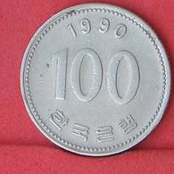 KOREA 100 WON 1990 -    KM# 35,2 - (Nº33817) - Corée Du Sud