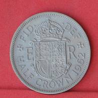 GREAT BRITAIN 1/2 CROWN 1962 -    KM# 907 - (Nº33823) - K. 1/2 Crown