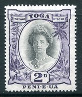 Tonga 1920-35 Pictorials (Wmk. Turtles) - 2d Queen Salote (Shade) HM (SG 57, 57c, 57d) - Tonga (...-1970)