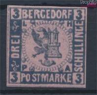 Bergedorf Mi.-Nr.: 4ND Neu- Bzw. Nachdruck Ungebraucht 1887 Wappen (9399854 - Bergedorf