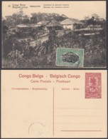 CONGO EP VUE 10C BRUN "N°40 Stanleyville-Habitations De Planteurs Indigènes" (DD) DC-6978 - Ganzsachen