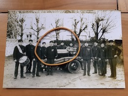 CEAUCE   LES POMPIERS     ORNE    Reproduction D'une Photo   15,2 X 10,2 - Personas