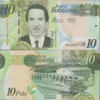 Botswana Pick-number: 30d Uncirculated 2014 10 Pula - Botswana