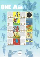 Gran Bretagna, 2010 CS10 London 2012 Olimpiadi E Paraolimpiadi, Smiler, Con Custodia, Perfetto - Personalisierte Briefmarken