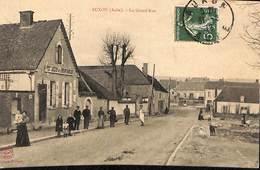 10 - Aube - Auxon - La Grand Rue   (0385) - Sonstige & Ohne Zuordnung